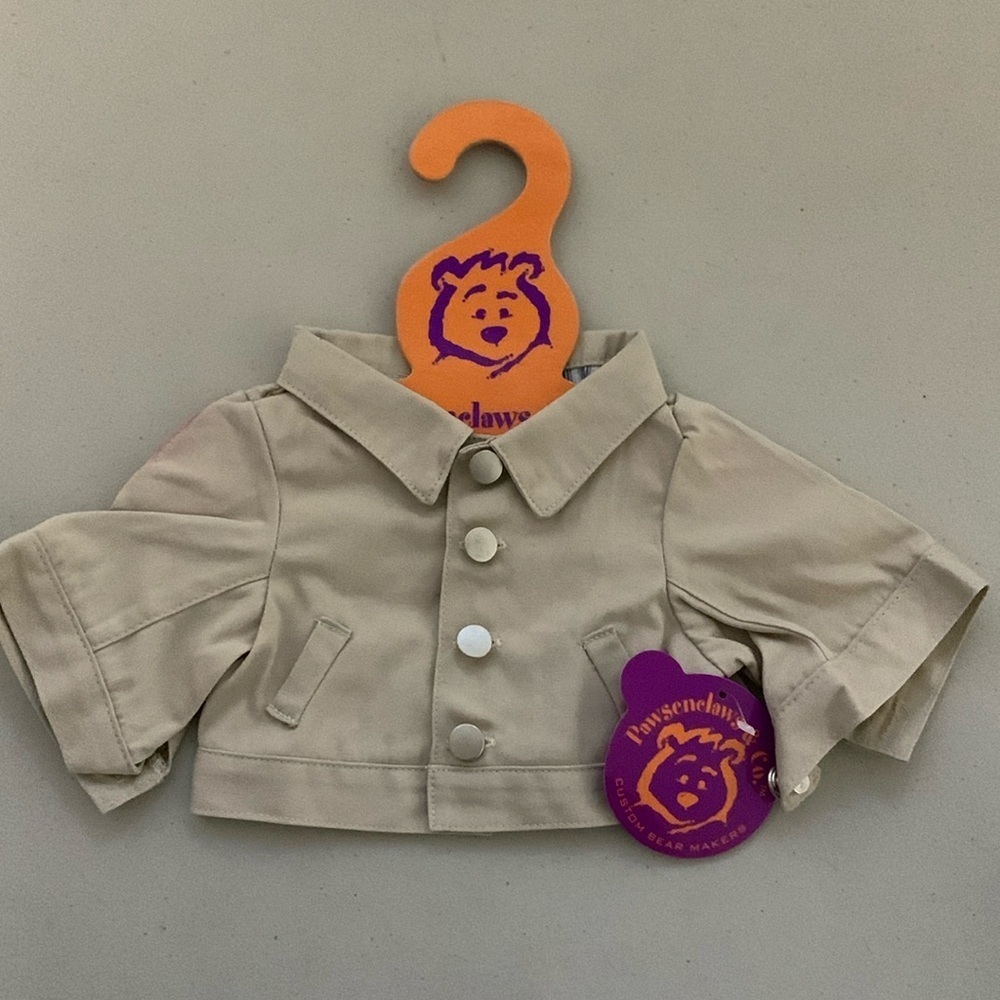 NWT Bears2Go Chino safari jacket